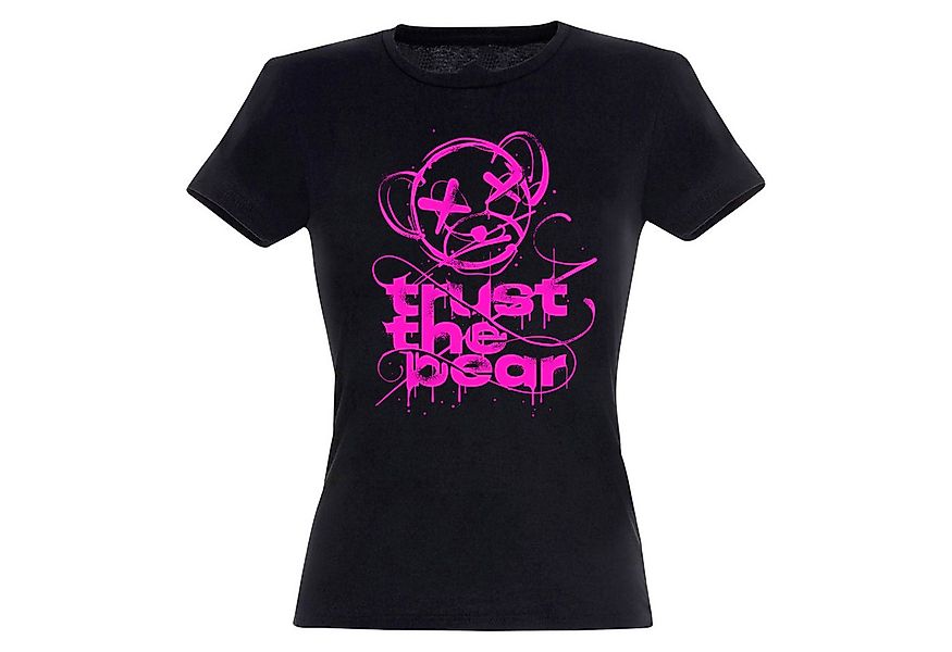 Banco T-Shirt Damen Sommershirt mit verschiedenen Bärendruck Streetwear Run günstig online kaufen