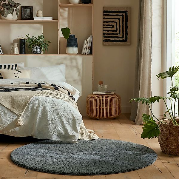 FLAIR RUGS Teppich "Fluffy" rund 23 mm Höhe günstig online kaufen