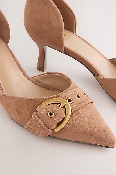 Next Forever Comfort® Kitten-Heels aus Leder günstig online kaufen