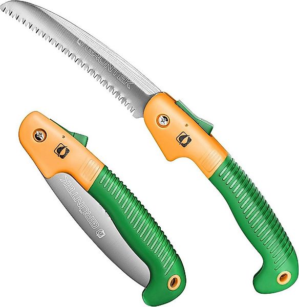 GRÜNTEK Klappsäge Holzsäge HAI, Baumsäge mit 180 mm Klinge aus Werkzeugstah günstig online kaufen