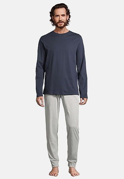 Schiesser Pyjama Night & Home (Set, 2 tlg) Schlafanzug - Baumwolle - Atmung günstig online kaufen