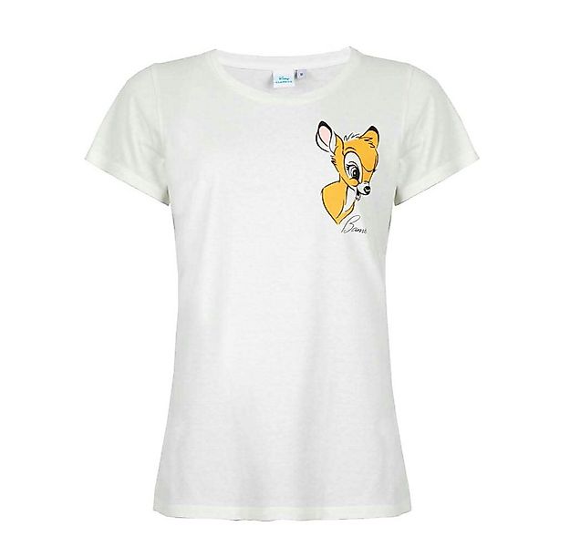 Disney Print-Shirt Disney Bambi Classic Damen kurzarm T-Shirt Shirt Gr. XS günstig online kaufen