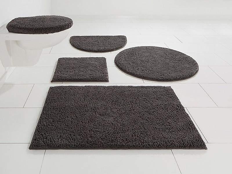 my home Badematte »Maren, Badvorleger, Badezimmer Teppich«, rutschhemmend b günstig online kaufen