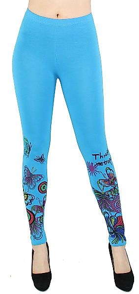 dy_mode Leggings Bunt geblümte Damen Leggings günstig online kaufen