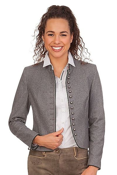 Hammerschmid Trachtenjanker Trachtenjacke Damen - GMUND - mittelgrau günstig online kaufen