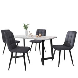 Flieks Essgruppe, (5-tlg., mit Metallbeine und günstig online kaufen