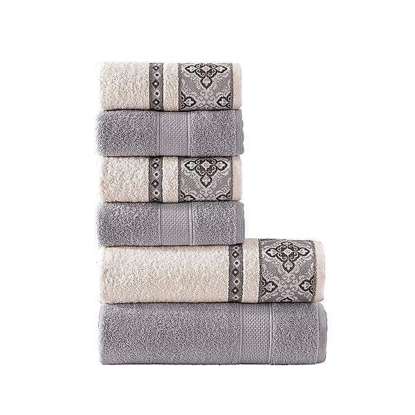CLASS HOME COLLECTION Handtuch Set 6 günstig online kaufen
