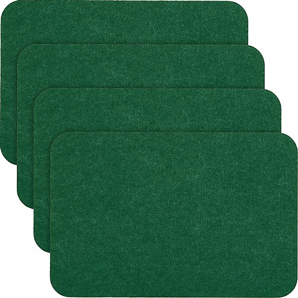 Erwin Müller Platzset Filz-Tischset "Beja" 4er-Pack, Uni günstig online kaufen