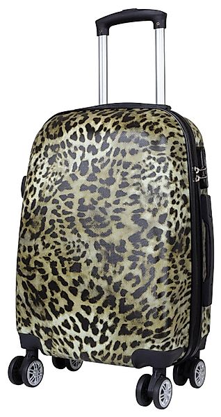 Warenhandel König Hartschalen-Trolley Leopard Fell, 4 günstig online kaufen