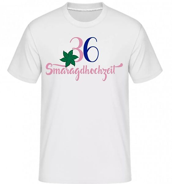 36 Jahre Smaragdhochzeit · Shirtinator Männer T-Shirt günstig online kaufen