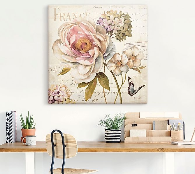 Artland Wandbild »Blumen III«, Blumen, (1 St.), als Leinwandbild, Poster in günstig online kaufen