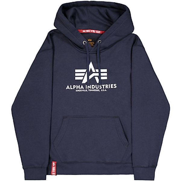 Alpha Industries  Sweatshirt Basic Hoodie - navy günstig online kaufen