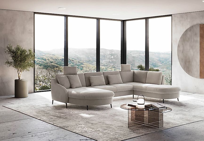 sit&more "Soul U-Form" wahlweise mit Bett und Bettkasten günstig online kaufen