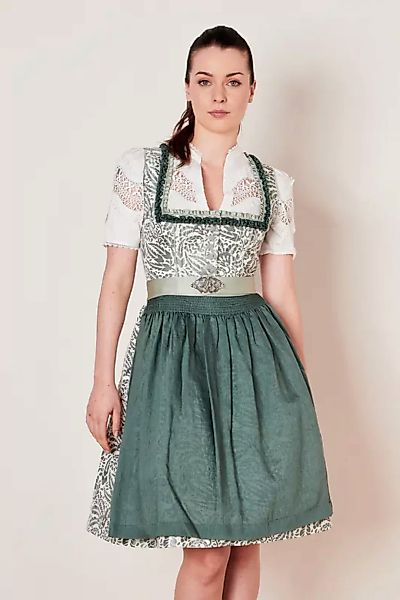 KRÜGER MADL & BUAM Trachtenkleid Midi Dirndl 2tlg. 60cm 116367 schilf günstig online kaufen