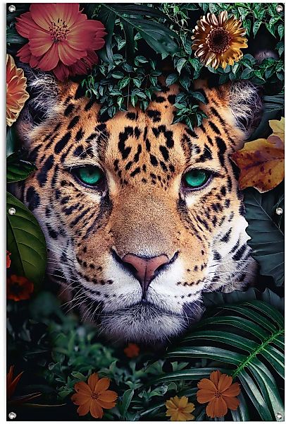Reinders Poster "Leopard" leichtes und wasserfestes Gartenposter für den Au günstig online kaufen