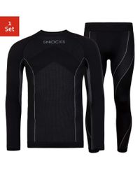 SNOCKS Thermounterhemd Thermounterwäsche mit Daumenloch für günstig online kaufen