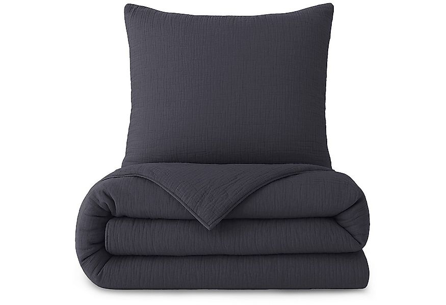 Laynenburg Bettwäsche Musselin aus 100% Baumwolle in 135x200 oder 155x220 c günstig online kaufen