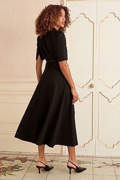 Love & Roses Midikleid Love & Roses Midikleid aus Crêpe, Petite (1-tlg) günstig online kaufen