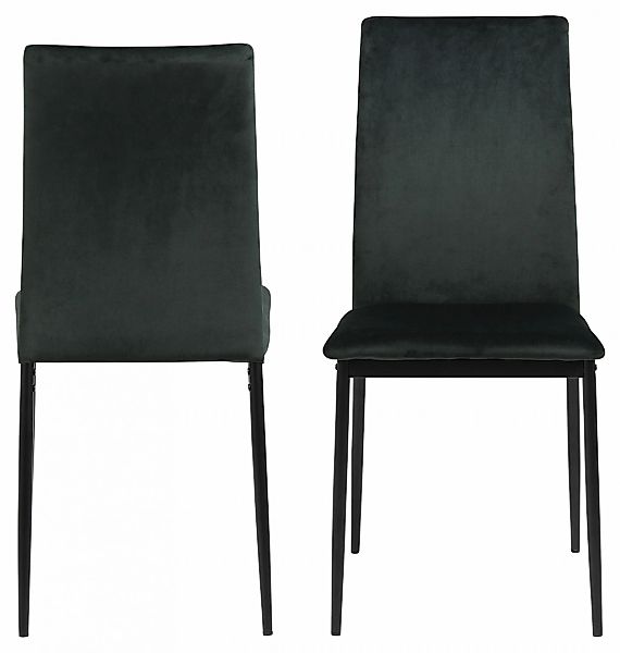 ACTONA GROUP Esszimmerstuhl "Demina" (Set) 4 Stk.in Samtvelours oder Kunstl günstig online kaufen