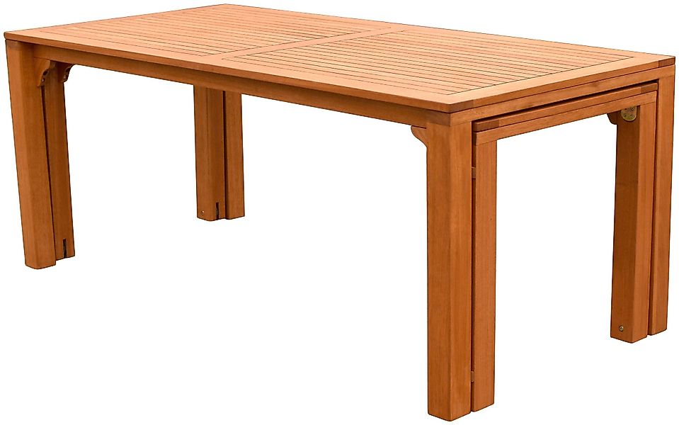 MERXX Gartentisch Flex Ausziehtisch, erweiterbar, BxT: günstig online kaufen