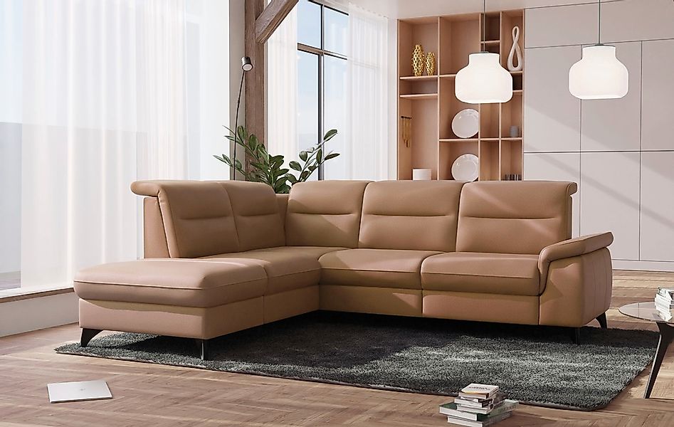 sit&more Ecksofa "Astoria L-Form", wahlweise mit motorischer Relaxfunktion günstig online kaufen