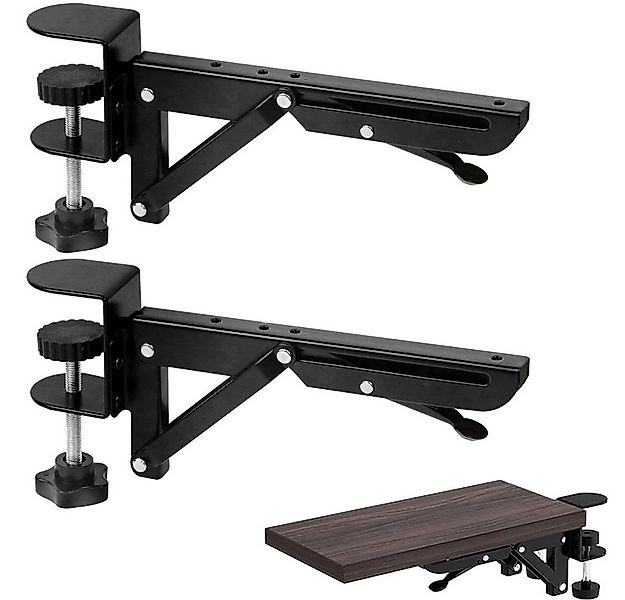 QUBEBU Schreibtischaufsatz 2 Stück Tischverlängerung, Klappscharnier, Tasta günstig online kaufen