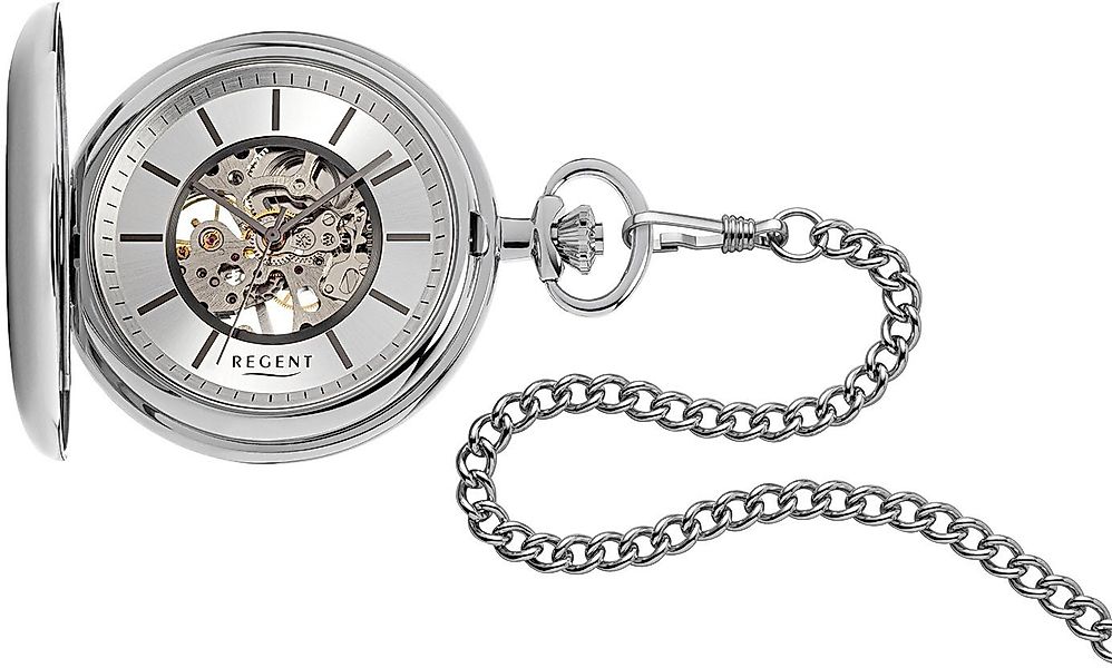 Regent Taschenuhr P769, (Set, 2-tlg., mit Kette), Herrenuhr, Handaufzug, Ac günstig online kaufen