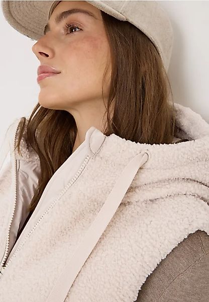 Weste mit Strukturmix günstig online kaufen