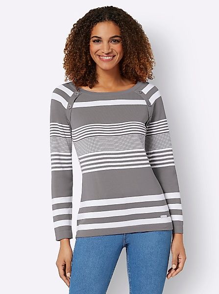 Witt Strickpullover Streifenpullover günstig online kaufen