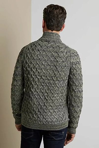 Vanguard Pullover Knitted Half Zip Grau Melange - Größe XXL günstig online kaufen