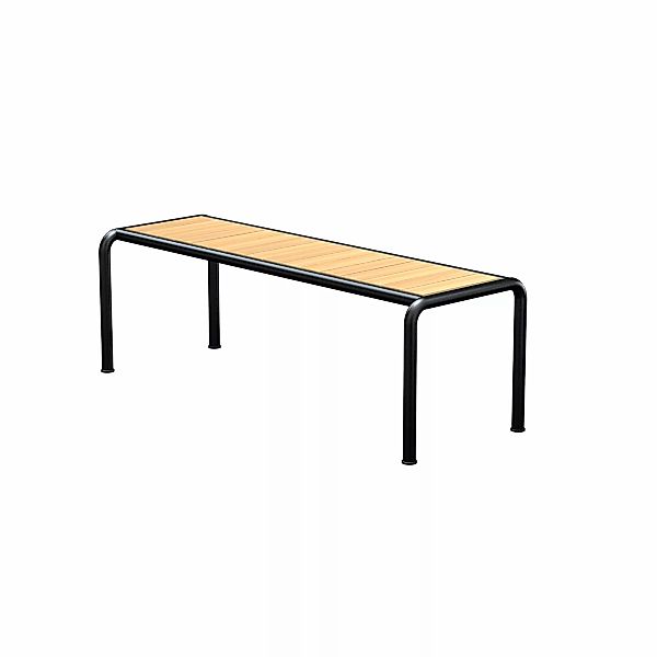 AVANTI Outdoor-Bank 129,5 cm Kiefer Schwarz günstig online kaufen
