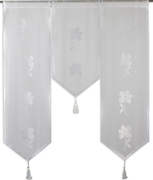 EXPERIENCE Scheibengardine 3er Set Miniflächenvorhänge Scheibengardine 2310 günstig online kaufen