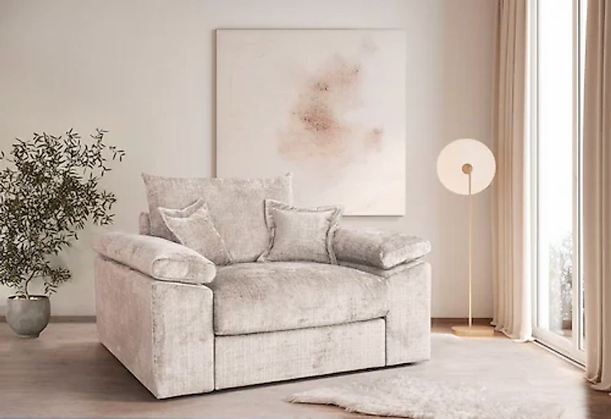 Home affaire XXL-Sessel »Soft&Cosy, B: 151 cm« Mega-Sessel, Cord oder Cheni günstig online kaufen