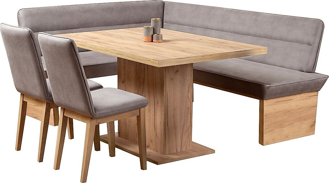 Home affaire Eckbankgruppe Beluna + Cross Essecke Sitzgruppe Eckbank Küchen günstig online kaufen