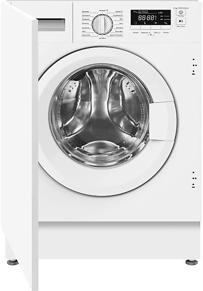 Amica Einbauwaschmaschine »EWA 34660 W«, 8,0 kg, 1400 U/min günstig online kaufen