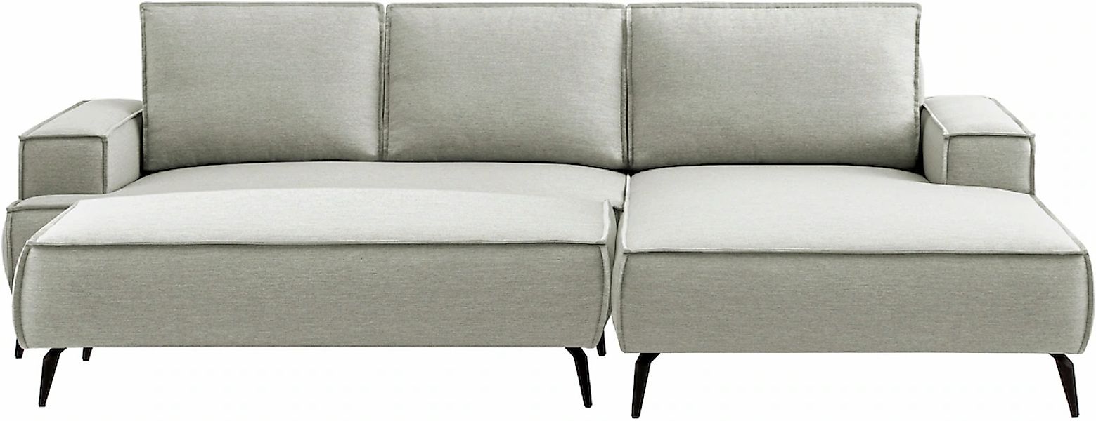 Home affaire Sitzgruppe "TVINNU, Polsterecke L-Form, Schlaffunktion, mit Ho günstig online kaufen