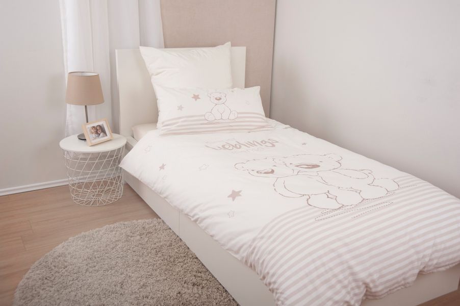 Lüttenhütt Kinderbettwäsche "Kleiner Liebling in Gr. 100x135 und 135x200 cm günstig online kaufen