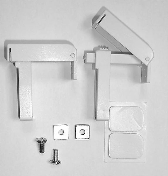 Kutti Klemmträger, (Set, 2 St.), Klemmfix, für Raffrollos, weiß günstig online kaufen