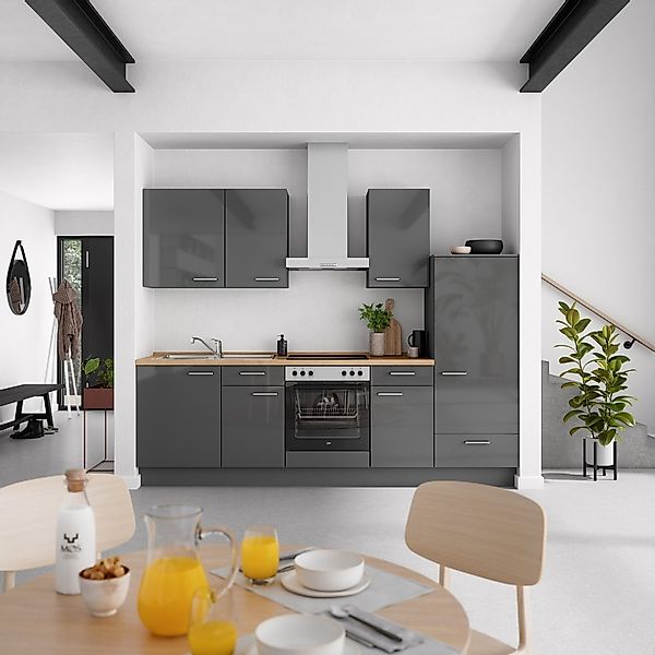 nobilia Küchenzeile ""Flash I"" vormontiert, Ausrichtung wählbar, Breite 27 günstig online kaufen