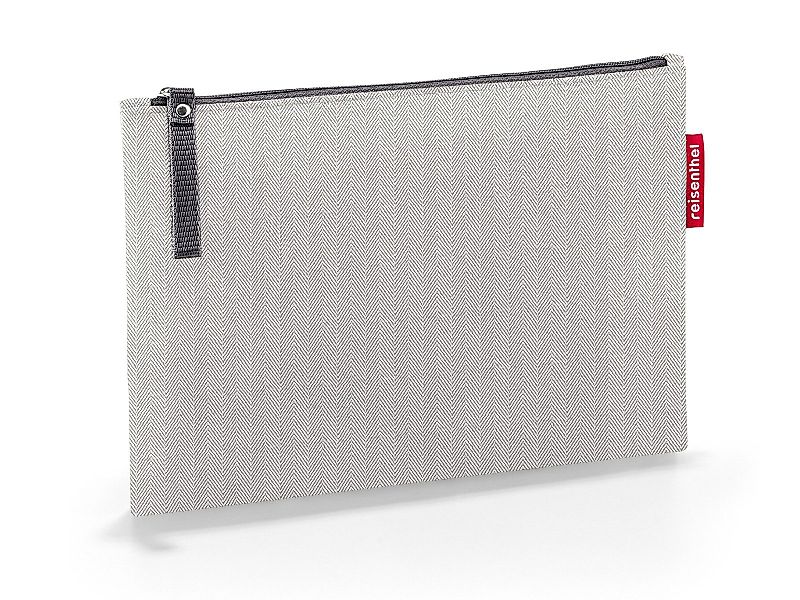 REISENTHEL® Kulturbeutel case 1 herringbone grey, günstig online kaufen