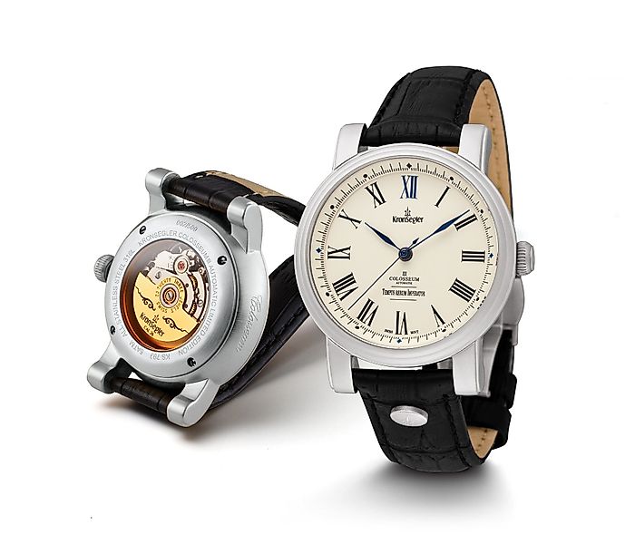 Kronsegler Automatikuhr Colosseum III Armbanduhr m. günstig online kaufen