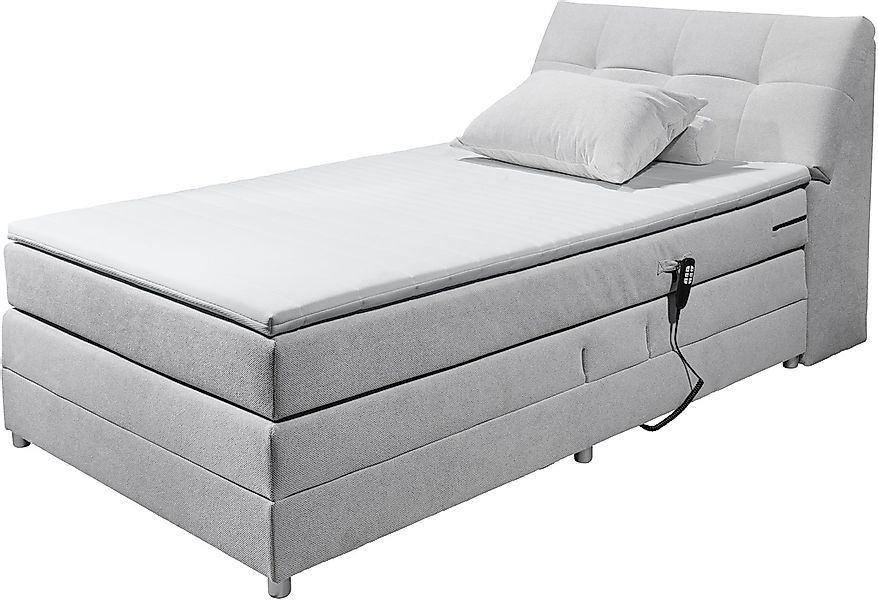 ED EXCITING DESIGN Boxspringbett "Toulouse", inkl. Motor, inkl. Stauraum im günstig online kaufen