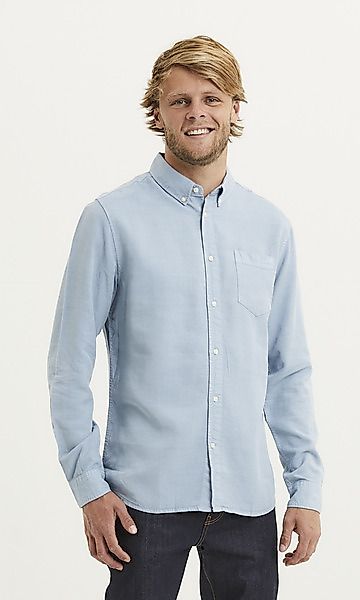 Hemd - Larch Regular Fit Garment Dyed - Aus Tencel günstig online kaufen