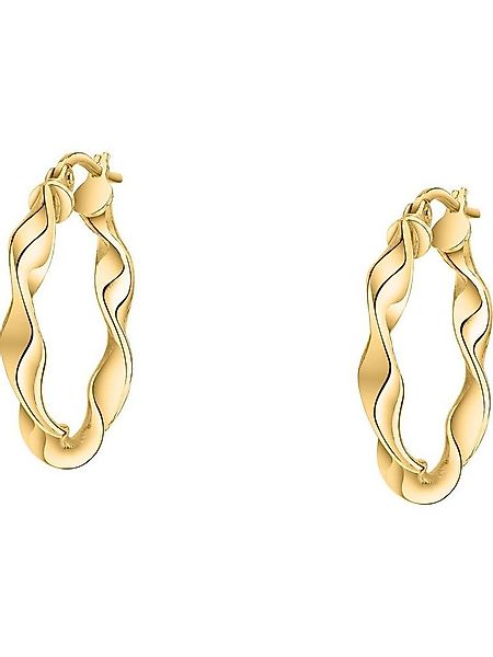 CHRIST Paar Creolen CHRIST Damen-Creolen 585er Gelbgold (Paar) günstig online kaufen