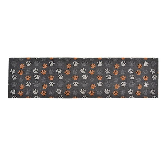 vidaXL Teppich, Küchenteppich Waschbar Pfoten 45x150 cm Samt günstig online kaufen