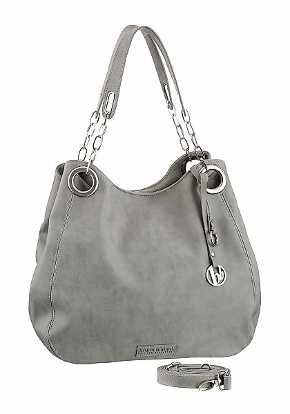 Bruno Banani Henkeltasche mit Schmuckanhänger und silberfarbenen Details günstig online kaufen
