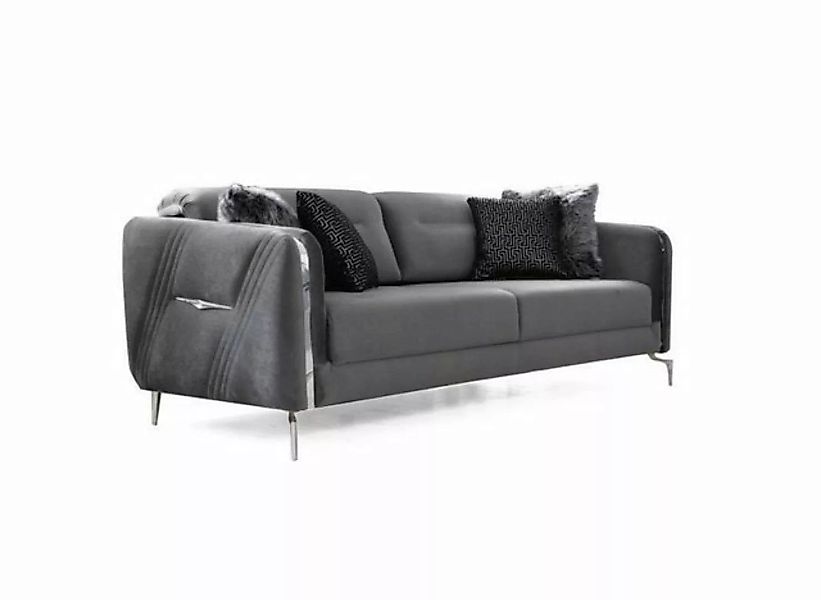 JVmoebel 3-Sitzer Luxus Sofa Dreisitzer Modern Polster Textil 3 Sitzer Wohn günstig online kaufen