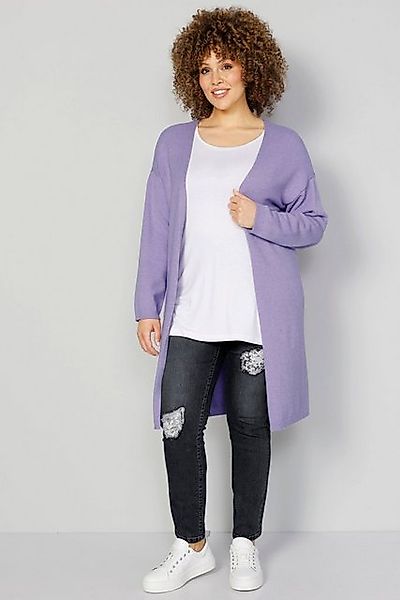 MIAMODA Strickjacke Strickjacke offene Form Langarm günstig online kaufen