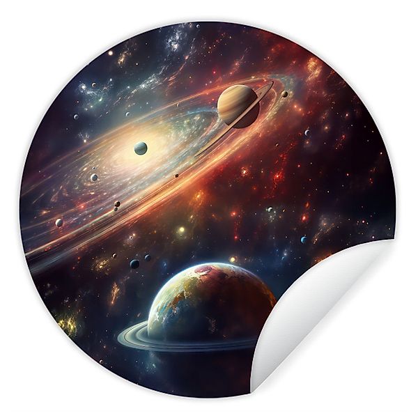 MuchoWow Wandsticker Weltraum - Planeten - günstig online kaufen