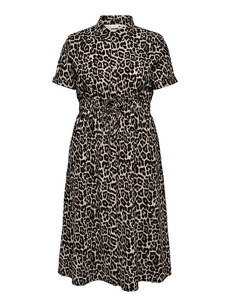 ONLY CARMAKOMA Blusenkleid CARARIS LIFE 2/4 LONG SHIRT DRESS PNT Sommerklei günstig online kaufen